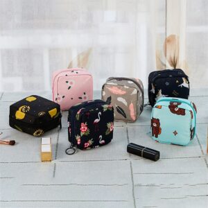 Finishing Storage bag Sanitary Pad Pouch Women Napkin Travel Cosmetic Bags Organizer Ladies Makeup Bag Girls Tampon Holder Organ